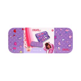 Create It! - 3 Layered Makeup Tin Purple (884504B) / Toys
