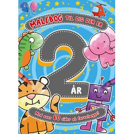 Malebog til dig der er 2 år / Toys
