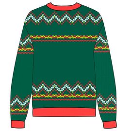 Grinch adult Christmas knitted jumper