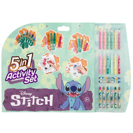 Stitch - 5-in-1 Coloring & Activity Set (ST24306V) / Toys