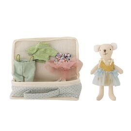 Bloomingville MINI - Lara Doll, Brown, Polyester (82064944) / Toys