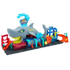 Hot Wheels - City Ultra Shark Car Wash (HTN80) / Toys