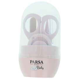 Parsa - 6-piece nail care set for newborns - Pink - Compact / Baby and Children