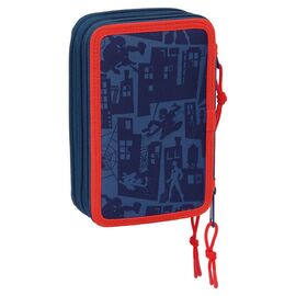 Marvel Spiderman triple pencil case 37pcs |  Techbox
