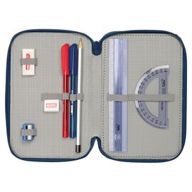 Marvel Spiderman triple pencil case 37pcs |  Techbox