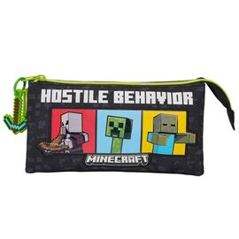 Minecraf triple pencil case - Various - Various - Techbox