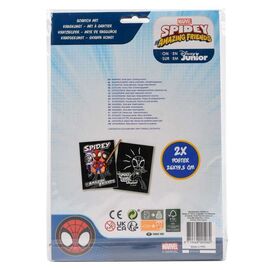Marvel Spiderman scratching set