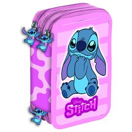 Disney Stitch Lovely triple pencil case - Αναλώσιμα Γραφείου - Miscellaneous - Techbox