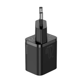 Baseus Super Si 1C fast charger USB Type C 20 W Power Delivery black (CCSUP-B01) | Techbox
