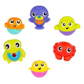 PLaygro - 6 Bathfriends In a Net  (10189097) / Toys