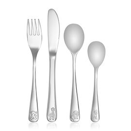 Reer - Children's Cutlery - Stainless Steel - 4 pcs. / Baby and Children