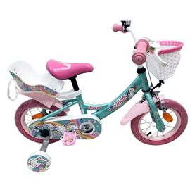 Volare - Children's Bicycle 12 - Unicorn Green (61276) / Toys - Bicycles - Go Green - Techbox