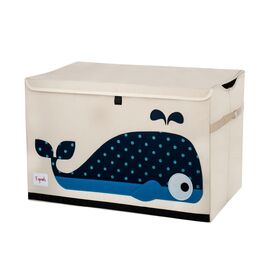 3 Sprouts - Toy Chest - Blue Whale / Baby and Children
