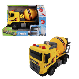 Motor 112 - Cement mixer truck w/light and sound 1:20 / Toys