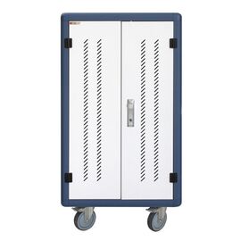 Techly I-CABINET-30DUTY portable device management cart/cabinet White, Blue | Techbox