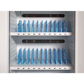 Techly I-CABINET-30DUTY portable device management cart/cabinet White, Blue | Techbox