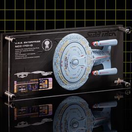 Numskull - Star Trek Enterprise NCC 1701-D Plaque / Fan Shop and Merchandise |  Techbox