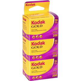 Kodak - 135 Gold 200-36x3 Film / Electronics
