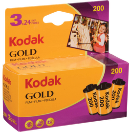 Kodak - 135 Gold 200 Carded 24x3 / Electronics