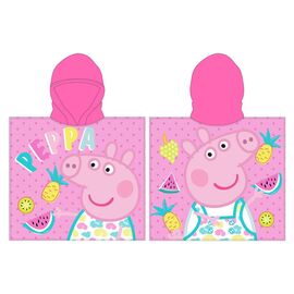 Peppa Pig microfibre poncho towel