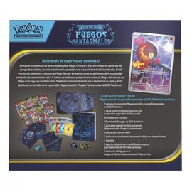 American Pokemon Phantasmal Flames Elite Trainer case trading card game Latin