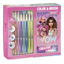 Wow Generation colors and watercolors set