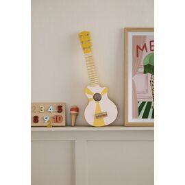 Music - Guitar yellow white - (1000954) / Toys