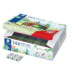 Staedtler - Colour Pencil, Noris colour - 144 pcs. (185 C144) / Toys