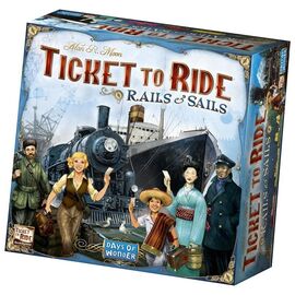 Ticket To Ride - Sails and Rails (Nordic) (DOW720926) / Toys