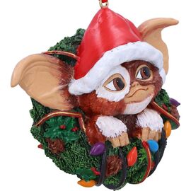 Gremlins Gizmo in Wreath Hanging Ornament 10cm / Fan Shop and Merchandise - Various - Various - Techbox