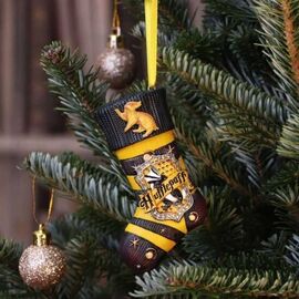 Harry Potter Hufflepuff Stocking Hanging Ornament / Fan Shop and Merchandise - Various - Various - Techbox