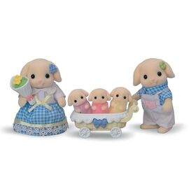 Sylvanian Families - Flora Rabbit Family (5735) / Toys