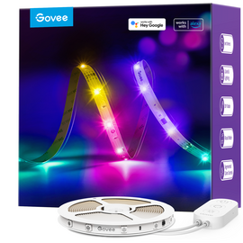Govee - RGBIC Basic Wi-Fi + Bluetooth LED Strip Lights (10 Meter) / Electronics