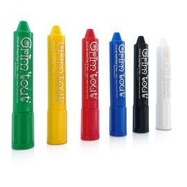 Grim Tout - 6 water-based face paint sticks (GT41232) / Toys