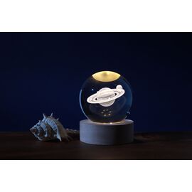 iTotal - Crystal Ball Lamp large - Saturn (XL2714A) / Toys