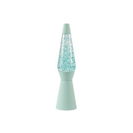 iTotal - Spaceship Glitter Lamp - Pastel Green - 11x11x40 cm / Toys