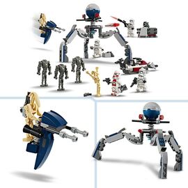 LEGO Star Wars - Clone Trooper™ & Battle Droid™ Battle Pa (75372) / Toys