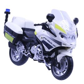 Motor 112 - Police motorcycle w. light & sound (18 cm) (I-1600007) / Toys