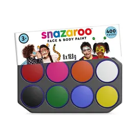 SNAZAROO - Makeup colour palette 8x18ml assorted  colours (791060) / Toys