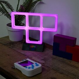 Tetris - Purple Neon Light - Purple - 21cm x 14cm / Gadgets