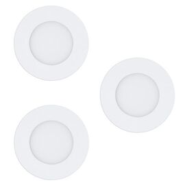 Eglo - Set of 3x Fueva-Z Smart Recessed Spotlights Ø8.5 – Tunable White – Zigbee/Bluetooth / Electronics