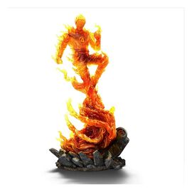 Fantastic Four Art Scale Statue 1/10 Human Torch 30 cm |  Techbox