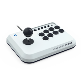 HORI - Fighting Stick Mini for PlayStation&reg;5 - White - 8 inches by 6 inches / PlayStation 5 | Techbox