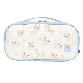 HORI - Puff Pouch for Switch 2 (Eevee Cottage Core) - Blue - Mid-size / Nintendo Switch 2 | Techbox