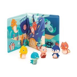 Ludi - Bath book and Finger figures  - (LU40018) / Toys