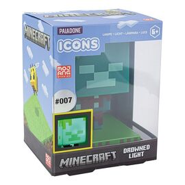 Minecraft Drowned Zombie Icon Light / Gadgets