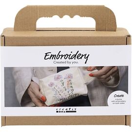 Mini Craft Kit Embroidery - Make-up bag - cream (977859) / Toys