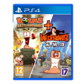 Worms Battlegrounds + Worms WMD Double Pack / PlayStation 4 - PS4 Games - Games - Techbox