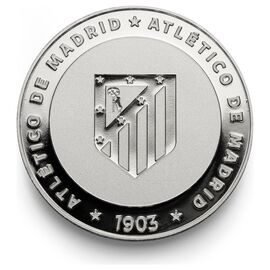 Atletico de Madrid Courage and Heart coin
