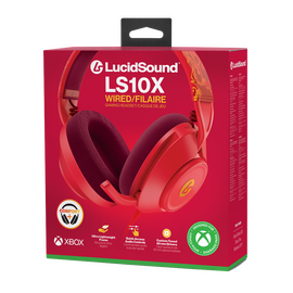PowerA - LucidSound LS10X Gen 2 Wired Gaming Headset for Xbox Series X - S - Red Blaze / Electronics